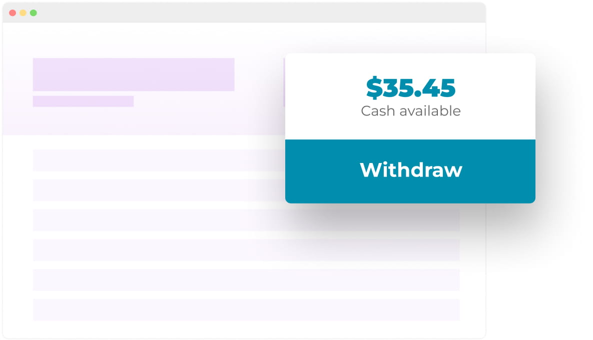 Get cashback